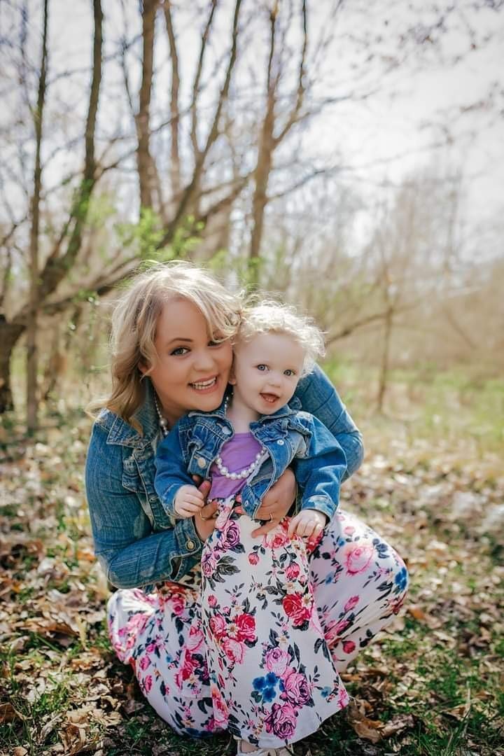 Qin.Orianna Mommy and Me Matching Maxi Dresses,Sleeveless Top Bohemia Floral Printed Matching Outfits with Pockets (Child 6T, Purple) Tag Size L - Image 2